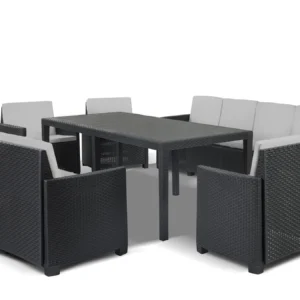 Zestaw Mebli Ogrodowych MAXI KING QUEEN Sicilia12 Rattan