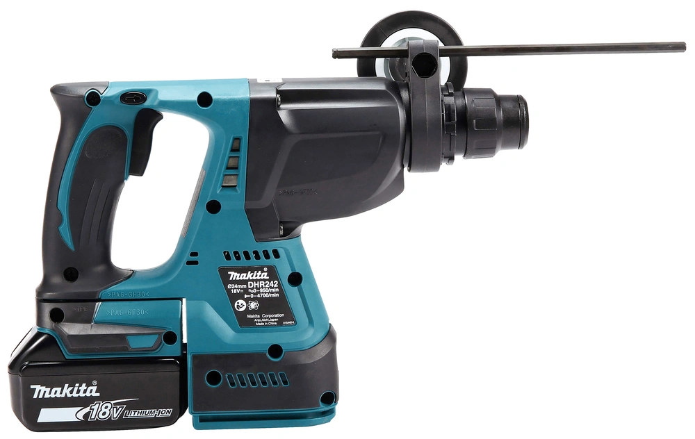 Makita DHR242Z – akumulatorowa młotowiertarka 18V LXT SDS-Plus 24 mm, 2,0 J – Image 8