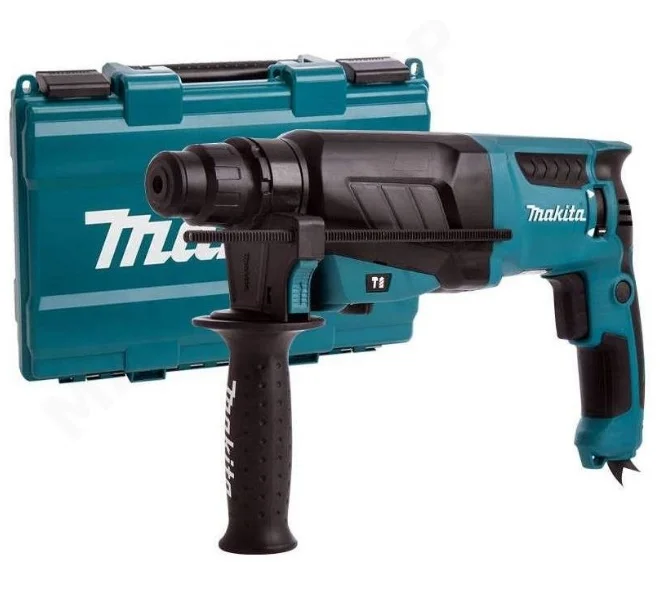 Makita HR2630 - Młotowiertarka SDS-PLUS z opcją kucia (+ szpic SDS-PLUS 250 mm)