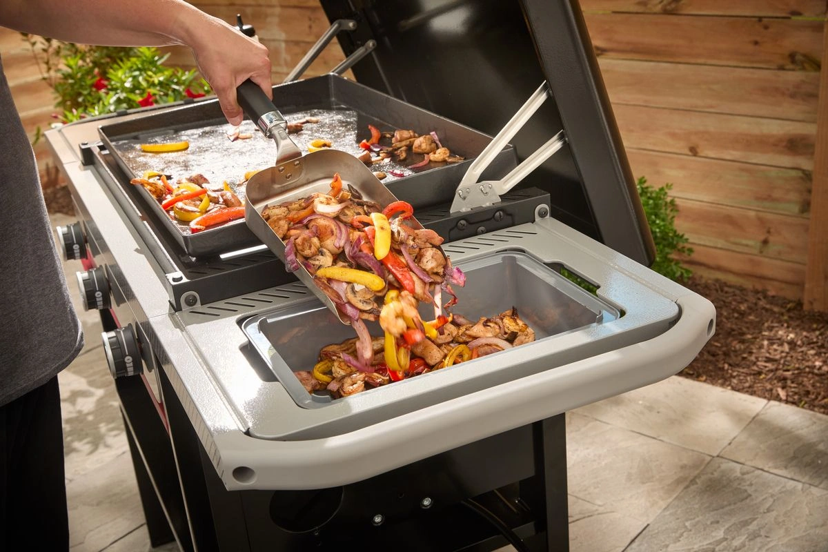Weber SLATE GPD 71 cm Premium Griddle – płyta grillowa gazowa 3 palniki – Image 4
