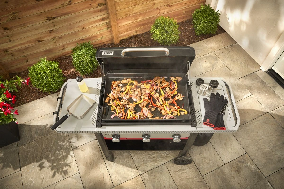 Weber SLATE GPD 71 cm Premium Griddle – płyta grillowa gazowa 3 palniki – Image 5
